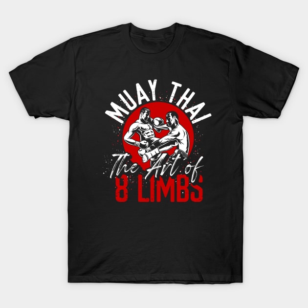 limbs muay thai T-Shirt by ShirtsShirtsndmoreShirts